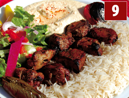 Order 9. Lamb Plate food online from Sepan Chicken store, Los Angeles on bringmethat.com
