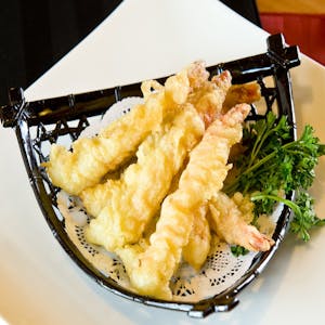 Order Shrimp Tempura Appetizer (7 Pieces)  food online from Sushi Ya store, Pasadena on bringmethat.com