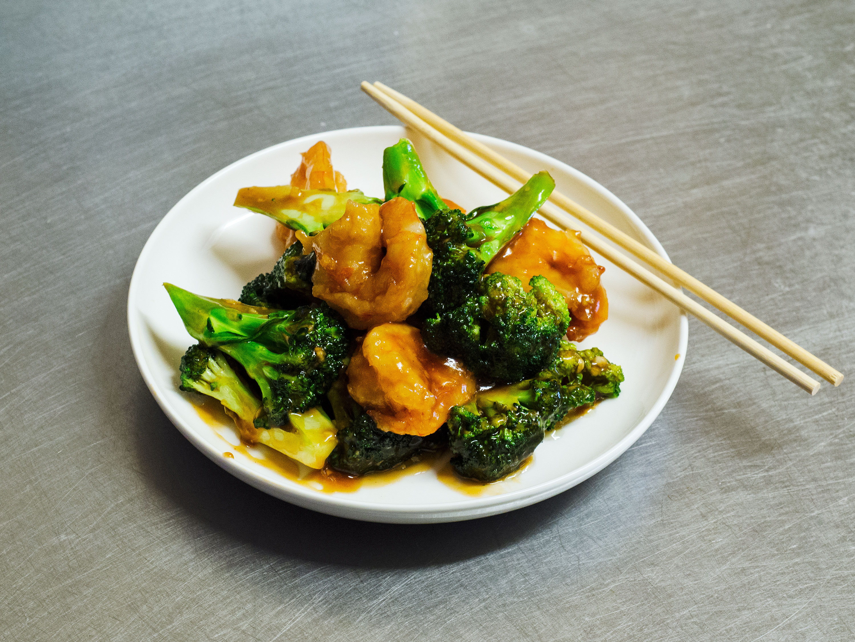 Order Shrimp with Broccoli food online from New Wong House store, Philadelphia on bringmethat.com