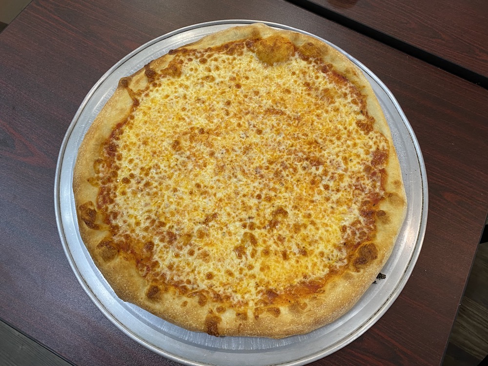 Order 18" XL Cheese Pizza food online from Heavenly Crust Pizza store, North Richland Hills on bringmethat.com