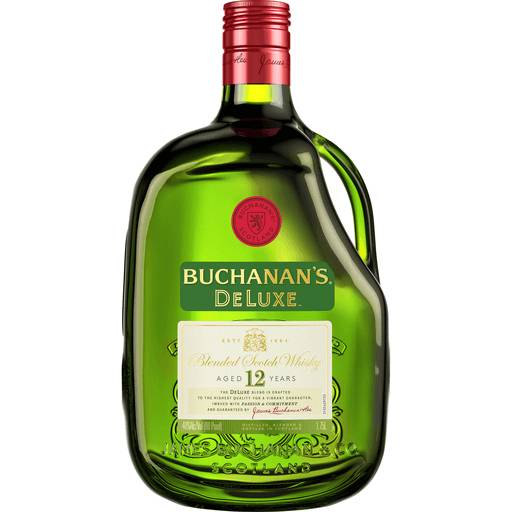 Order Buchanan's DeLuxe Aged 12 Years Blended Scotch Whisky (1.75 LTR) 128085 food online from Bevmo! store, San Luis Obispo on bringmethat.com