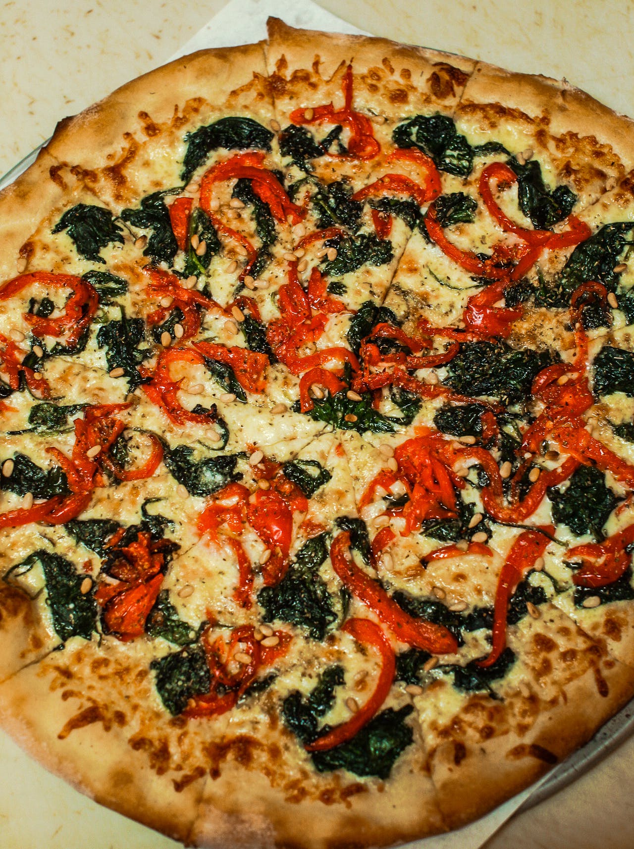 Order Spinach Patch Pie - Small 12'' food online from Mama Luke store, Farmington on bringmethat.com