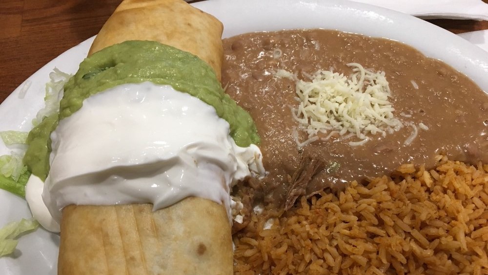 Order Chimichanga food online from Hermanos Jalisco Grill store, Folsom on bringmethat.com