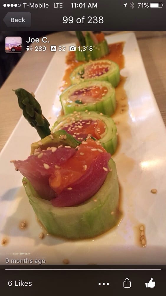 Order Nue Roll food online from What the fish sushi store, Los Angeles on bringmethat.com