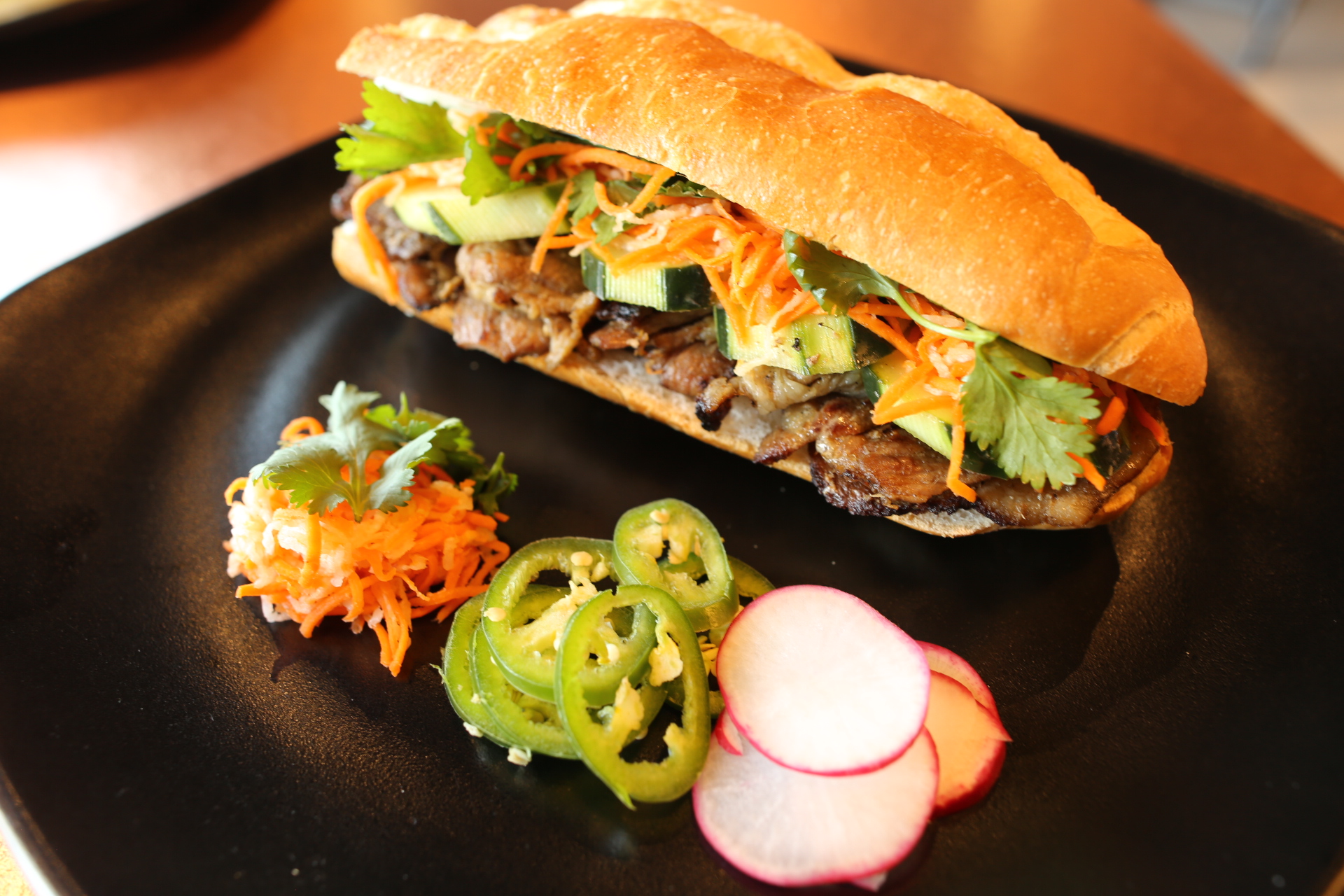 Order Banh Mi food online from Lemongrass Bistro store, Chino Hills on bringmethat.com