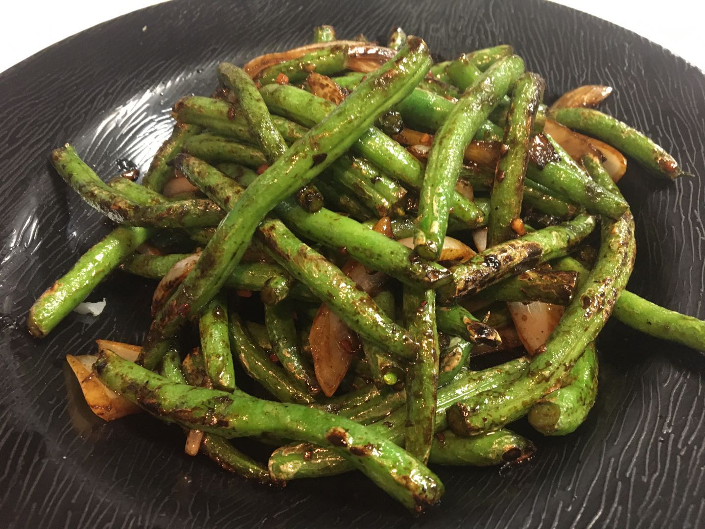 Order 80. Braised String Beans food online from Mandarin Chinese Cuisine store, Covina on bringmethat.com