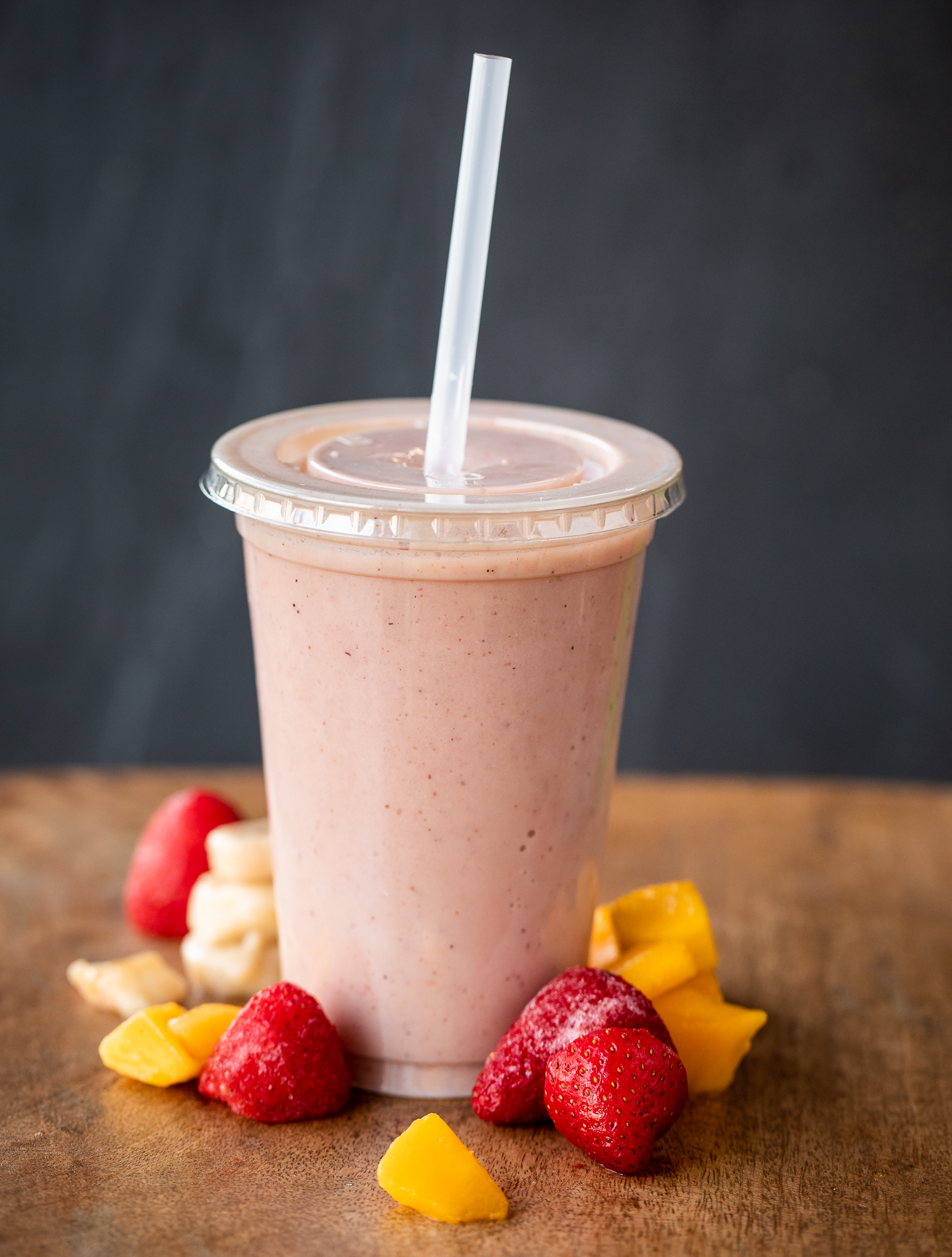 Order Strawberry Fields Smoothie food online from Pure Cold Press store, Brookline on bringmethat.com
