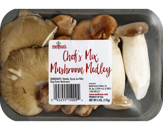 Order Melissa's · Chef's Mix Mushroom Medley (6 oz) food online from Safeway store, Gilroy on bringmethat.com