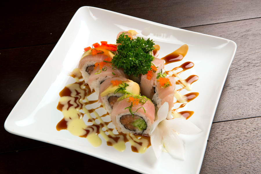 Order Crazy Monkey Roll food online from Hi Sushi store, Bakersfield on bringmethat.com