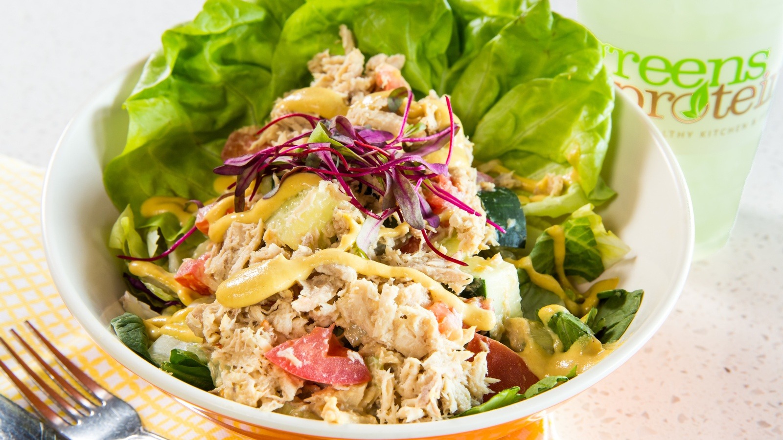Order Small Albacore Tuna Salad food online from Greens and Proteins store, Las Vegas on bringmethat.com