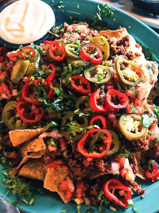 Order Rosie's Nachos food online from Fat Rosies Taco & Tequila Bar store, Frankfort on bringmethat.com