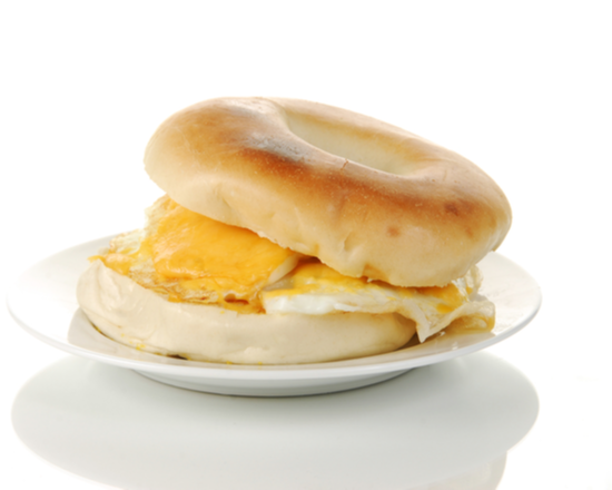 Order Egg and Cheese Bagel food online from The Pancake Snob store, Malvern on bringmethat.com