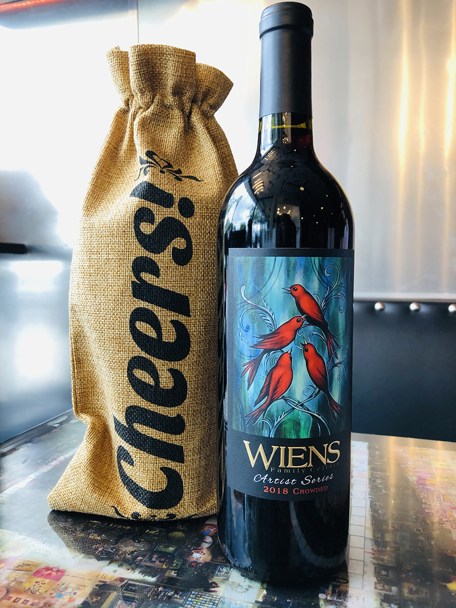 Order Wiens Family Cellars Crowded, 2017 food online from Last Spot store, Escondido on bringmethat.com