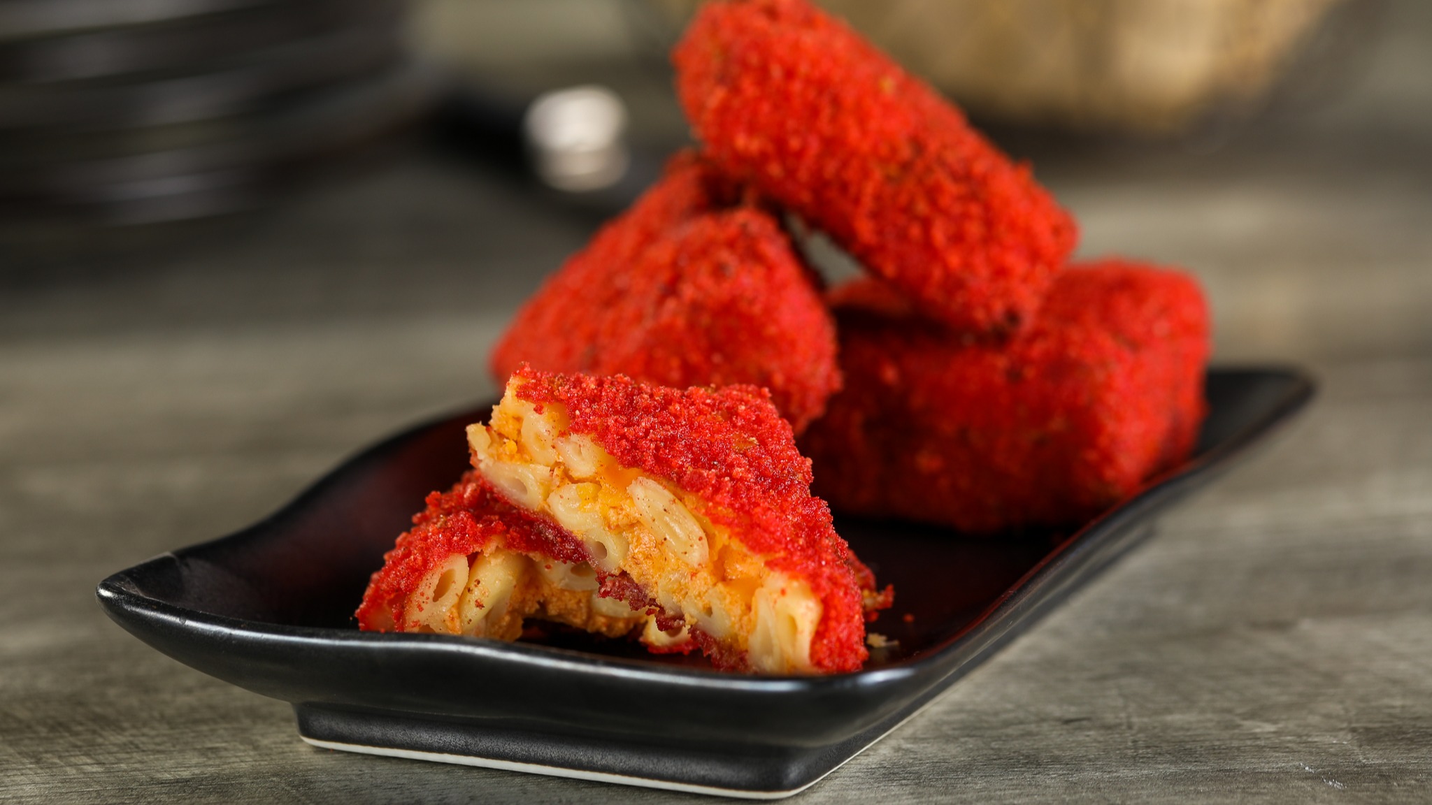 Order Buffalo Mac & Hot Cheetos​ ​Bites food online from The Squeeze store, New York on bringmethat.com