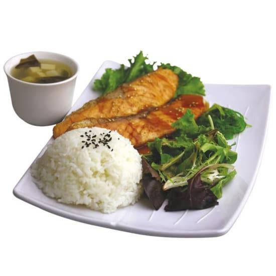 Order Grilled Atlantic Salmon Teriyaki food online from Pick A Poke store, West Covina on bringmethat.com