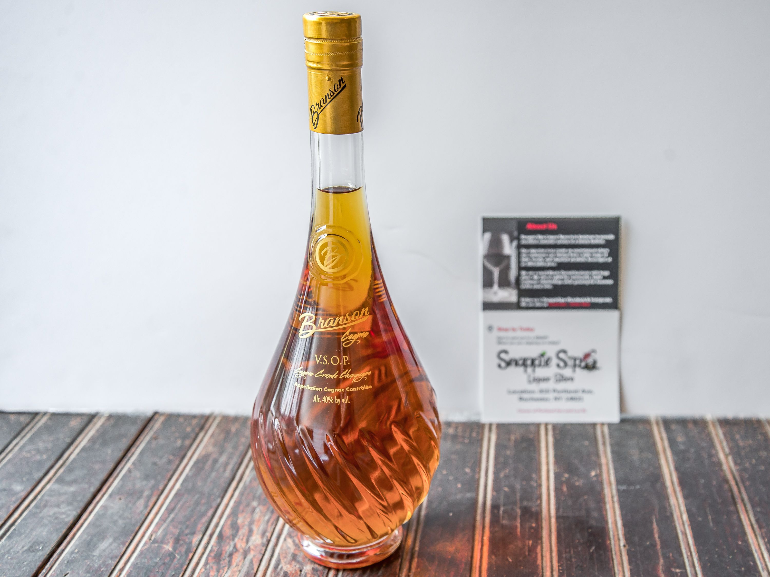 Order Branson Cognac Grand Champ 750ML food online from Snappie Sips store, Rochester on bringmethat.com