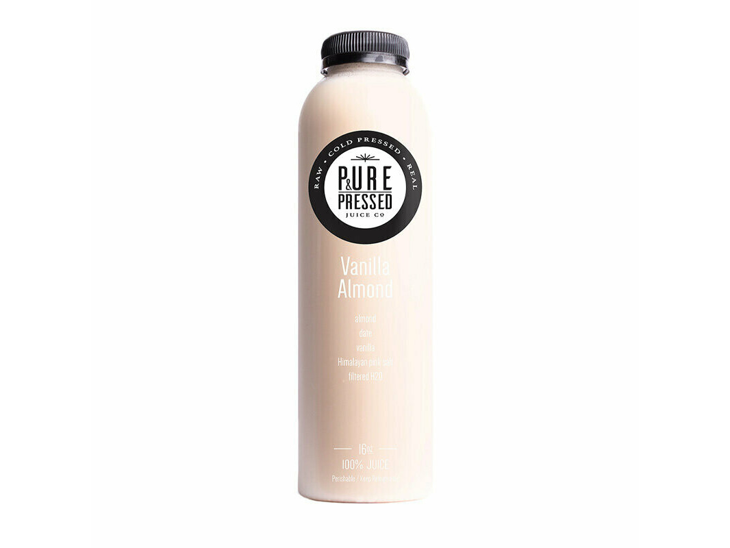 Order Vanilla Almond Mylk food online from Pure & Pressed Juice store, Anchorage on bringmethat.com