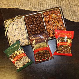Order Classic Trio Gift Box food online from Savannah Candy Kitchen store, Atlanta on bringmethat.com