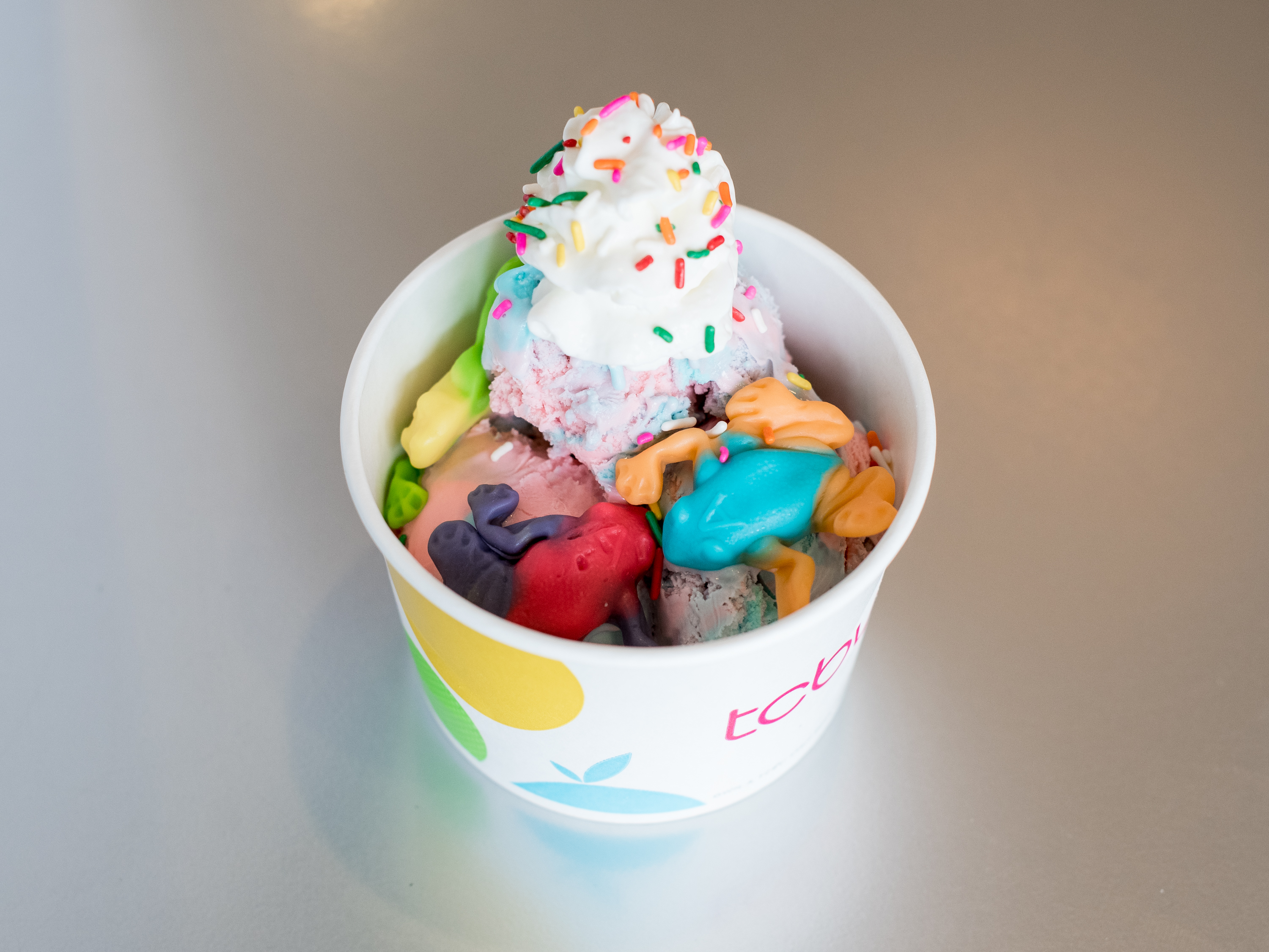 Order Cotton Candy Hand Scoop food online from Tcby store, Champaign on bringmethat.com