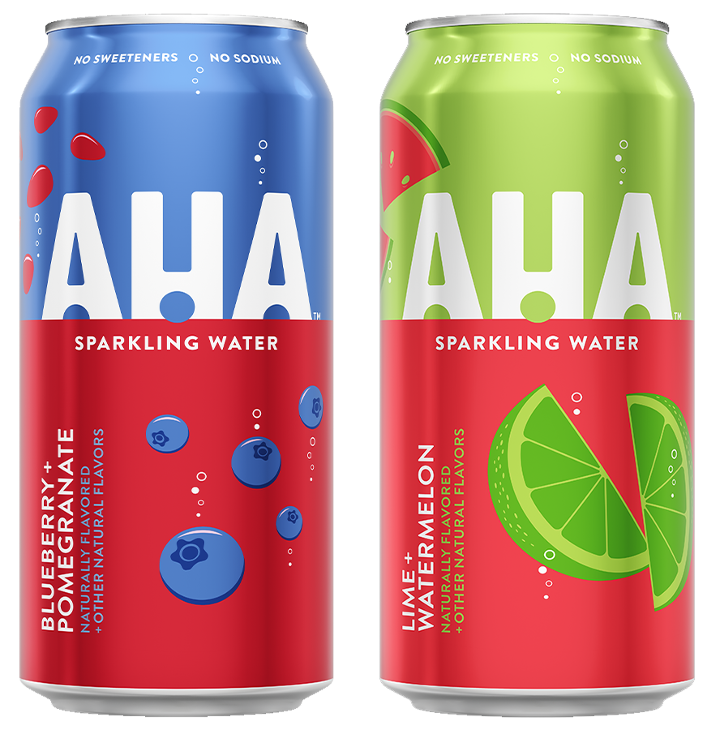 Order AHA Sparking Water (16 OZ) food online from Magpies Gourmet Pizza Oracle store, Tucson on bringmethat.com