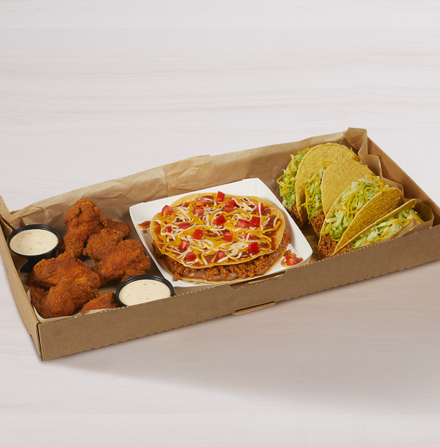 Order Ultimate Game Day Box food online from Taco Bell store, El Monte on bringmethat.com