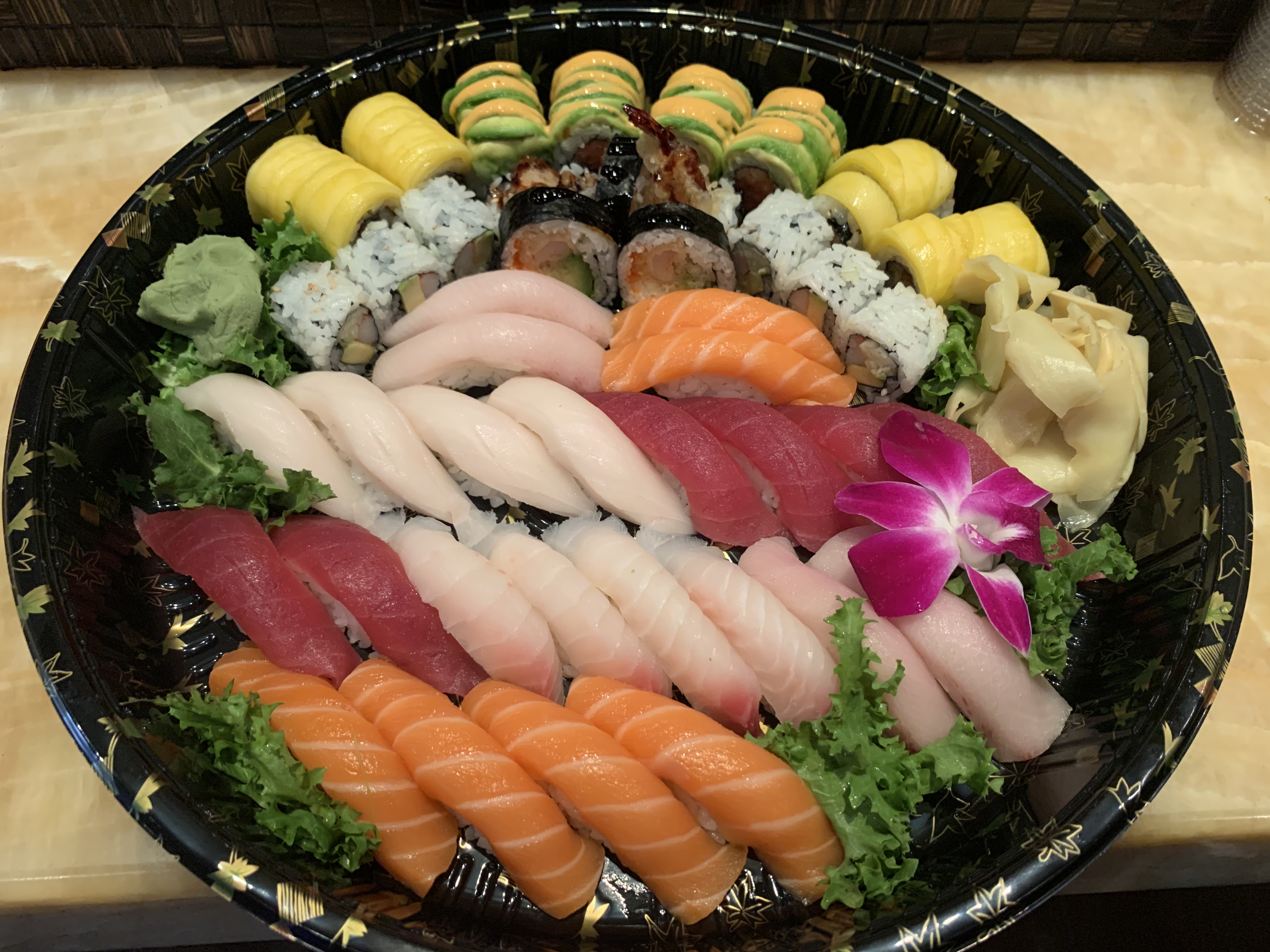 Order Holiday Party Tray sushi for 4 food online from Bayridge sushi store, Brooklyn on bringmethat.com