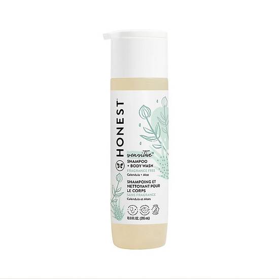 Order Honest 10 oz. Fragrance-Free Shampoo and Body Wash food online from Bed Bath & Beyond store, Daly City on bringmethat.com