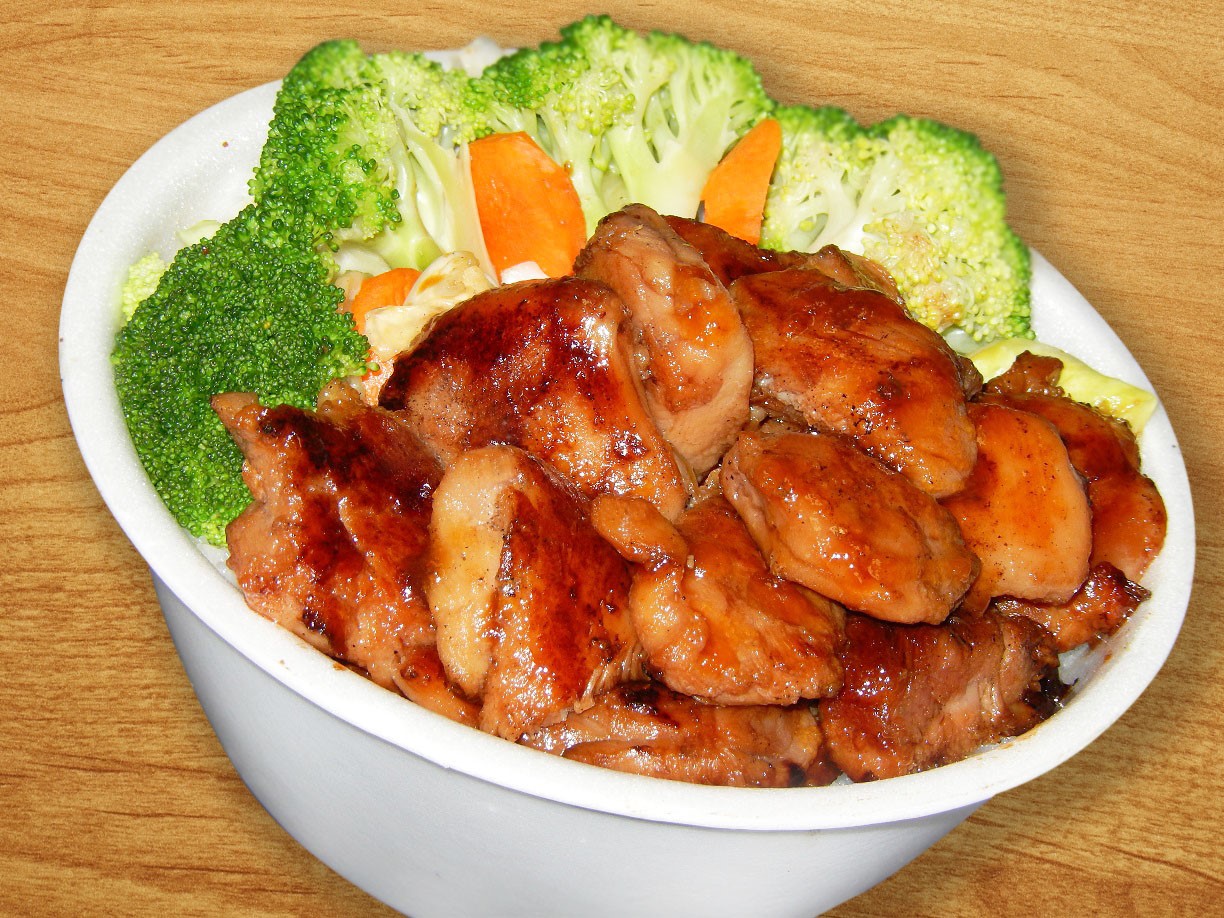 Order Teriyaki Chicken Bowl food online from Aloha Hawaiian BBQ store, Corona on bringmethat.com