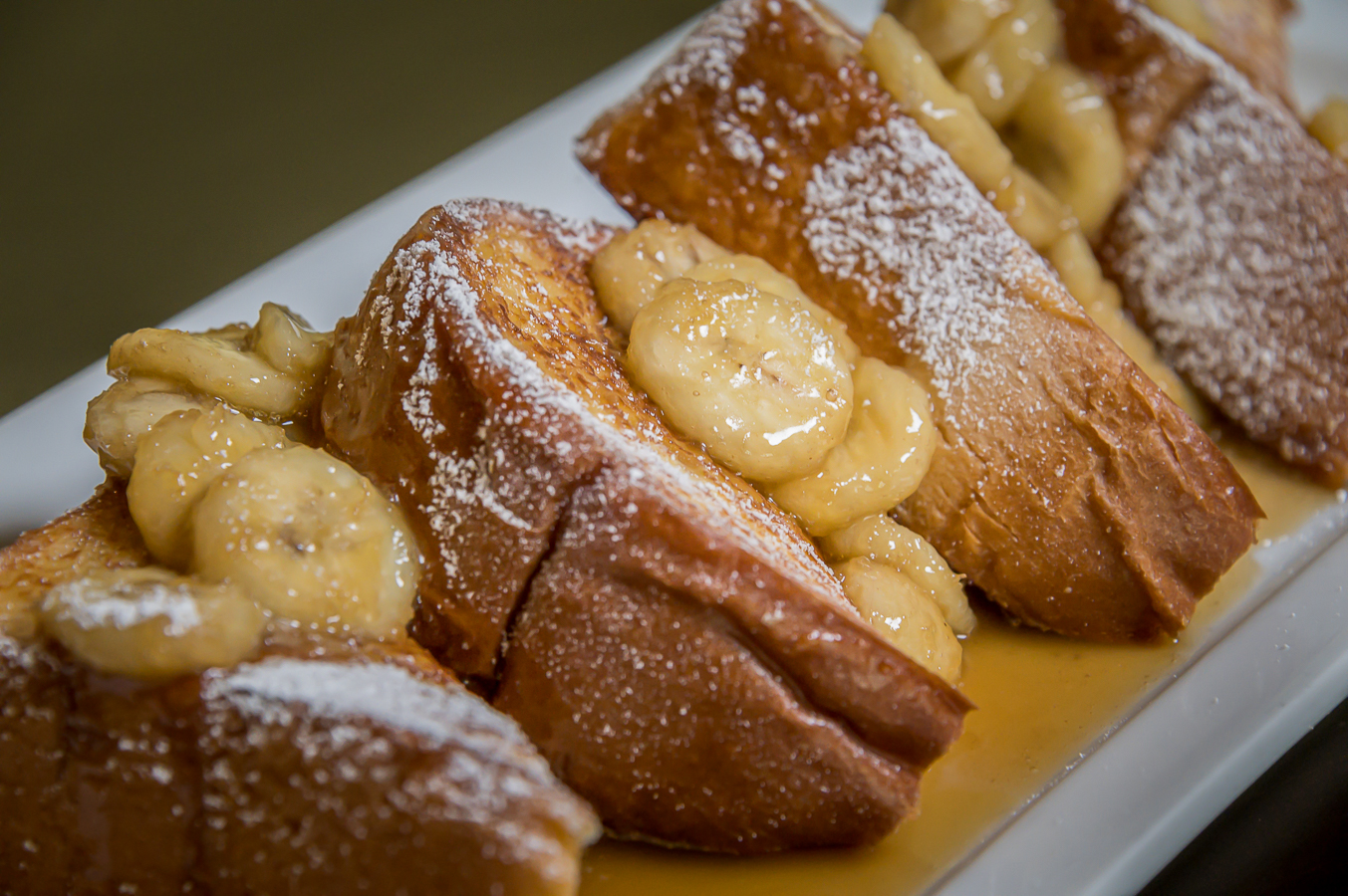 Order Bananas Foster Frech Toast food online from Jo Diner store, San Diego on bringmethat.com