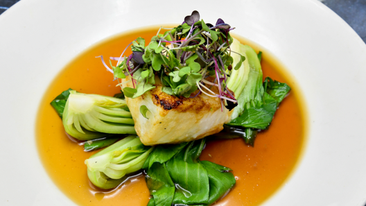 Order Miso Marinated Sea Bass food online from Morton The Steakhouse store, King of Prussia on bringmethat.com