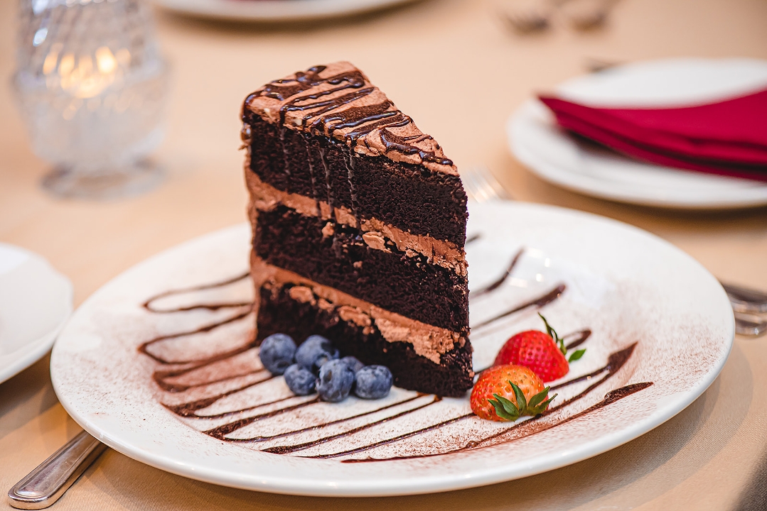 Order Old School Chocolate Cake food online from Gene & Georgetti store, Chicago on bringmethat.com