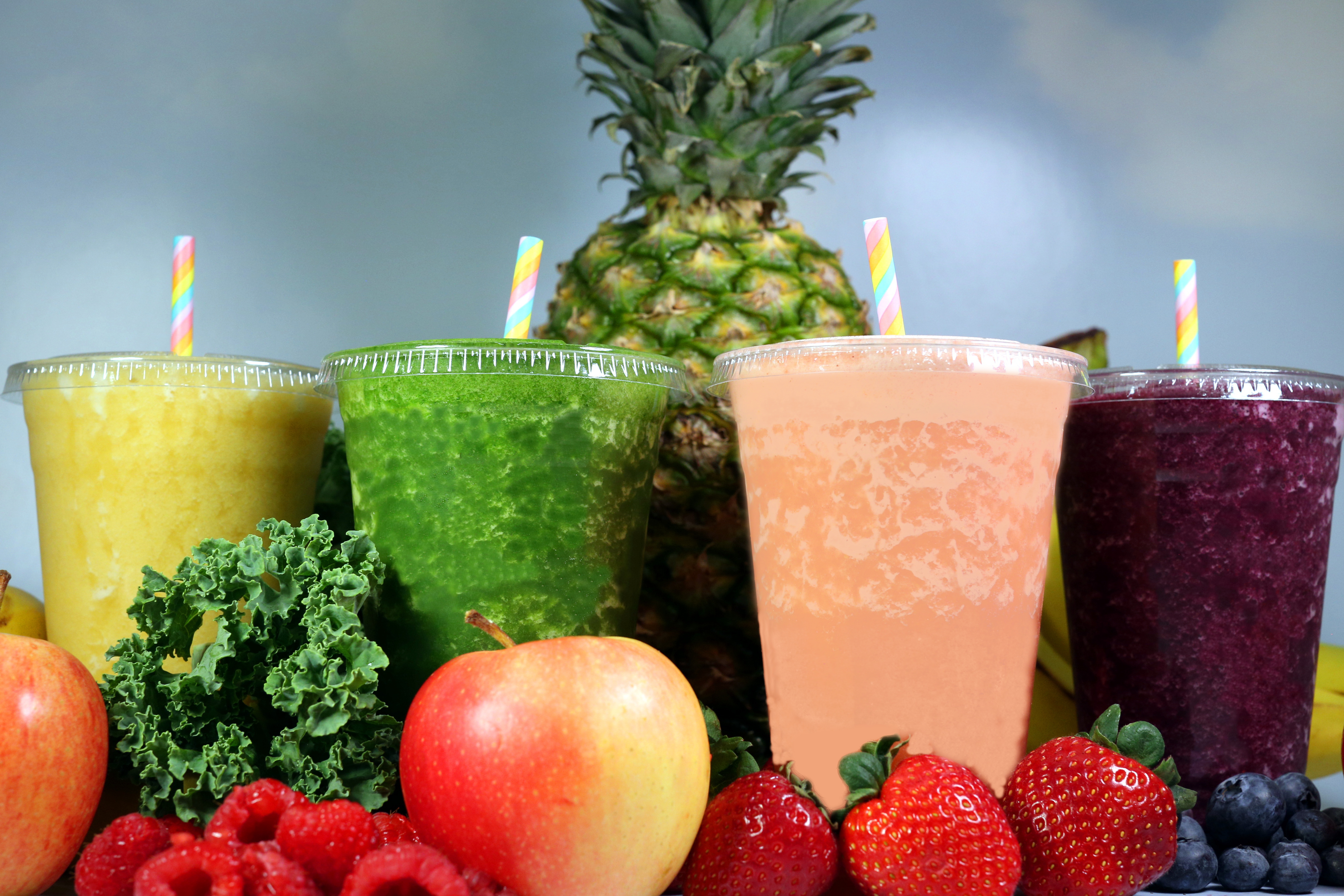 Order 4 MEDIUM SMOOTHIES FOR $20 food online from Smoothies store, Danvers on bringmethat.com