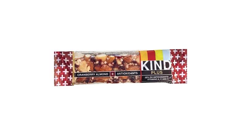 Order Kind Plus Antioxidants Bar Cranberry Almond food online from Trumbull Mobil store, Trumbull on bringmethat.com