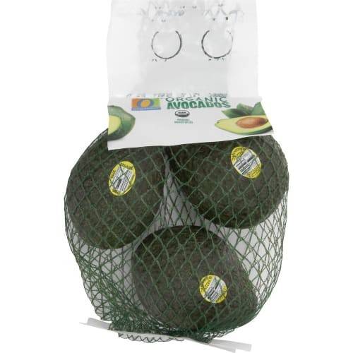 Order O Organics · Avocados (3 ct) food online from Shaw's store, Concord on bringmethat.com