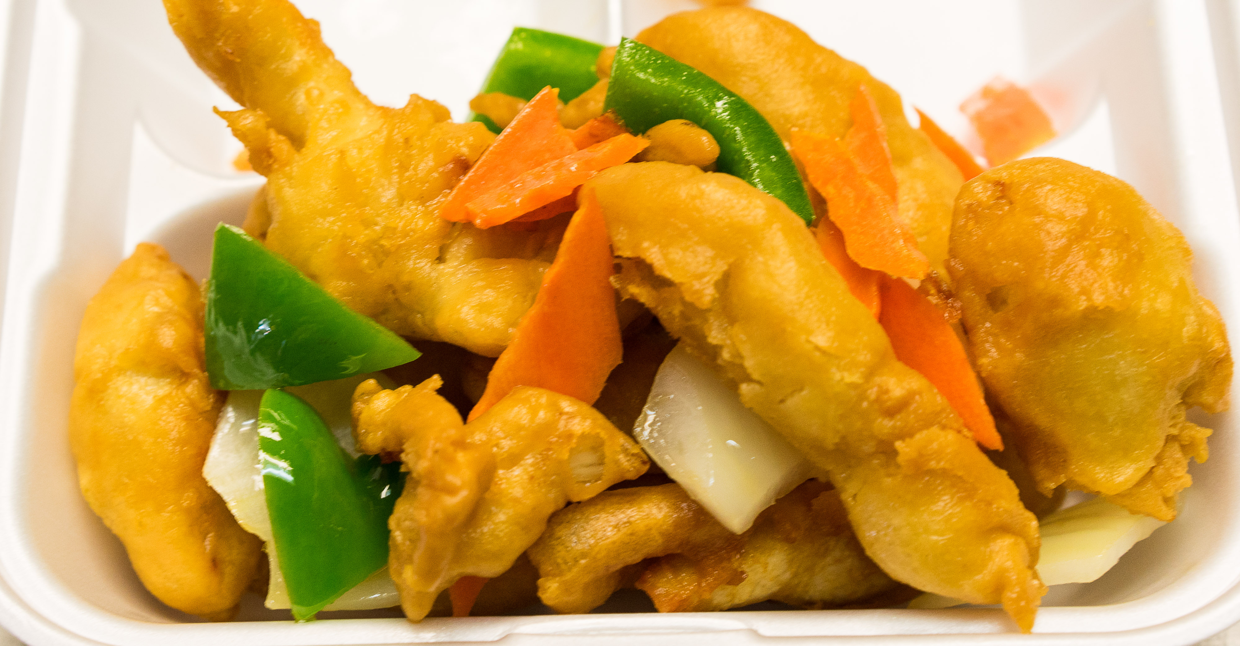 Order C1. Sweet and Sour Chicken food online from New Dragon store, Atlanta on bringmethat.com