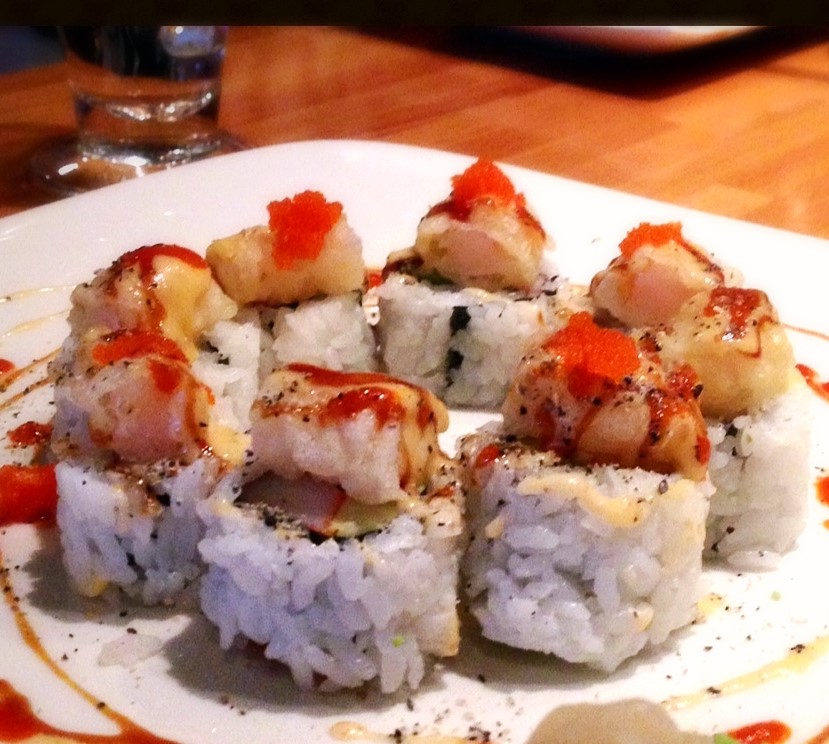 Order T.N.T. Roll food online from Kiraku Ramen & Sushi store, Gardena on bringmethat.com