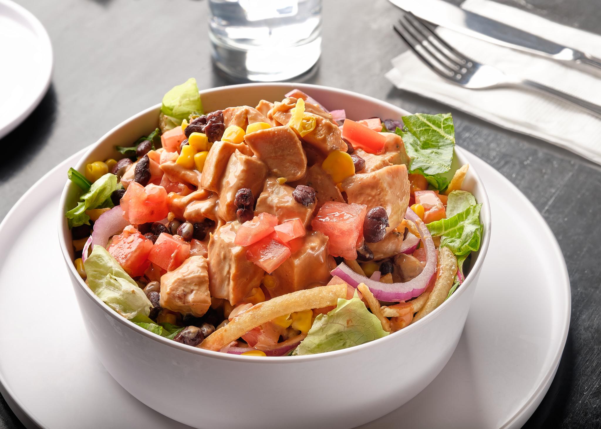 Order BBQ Chicken Salad food online from The Humble Toast store, Teaneck on bringmethat.com