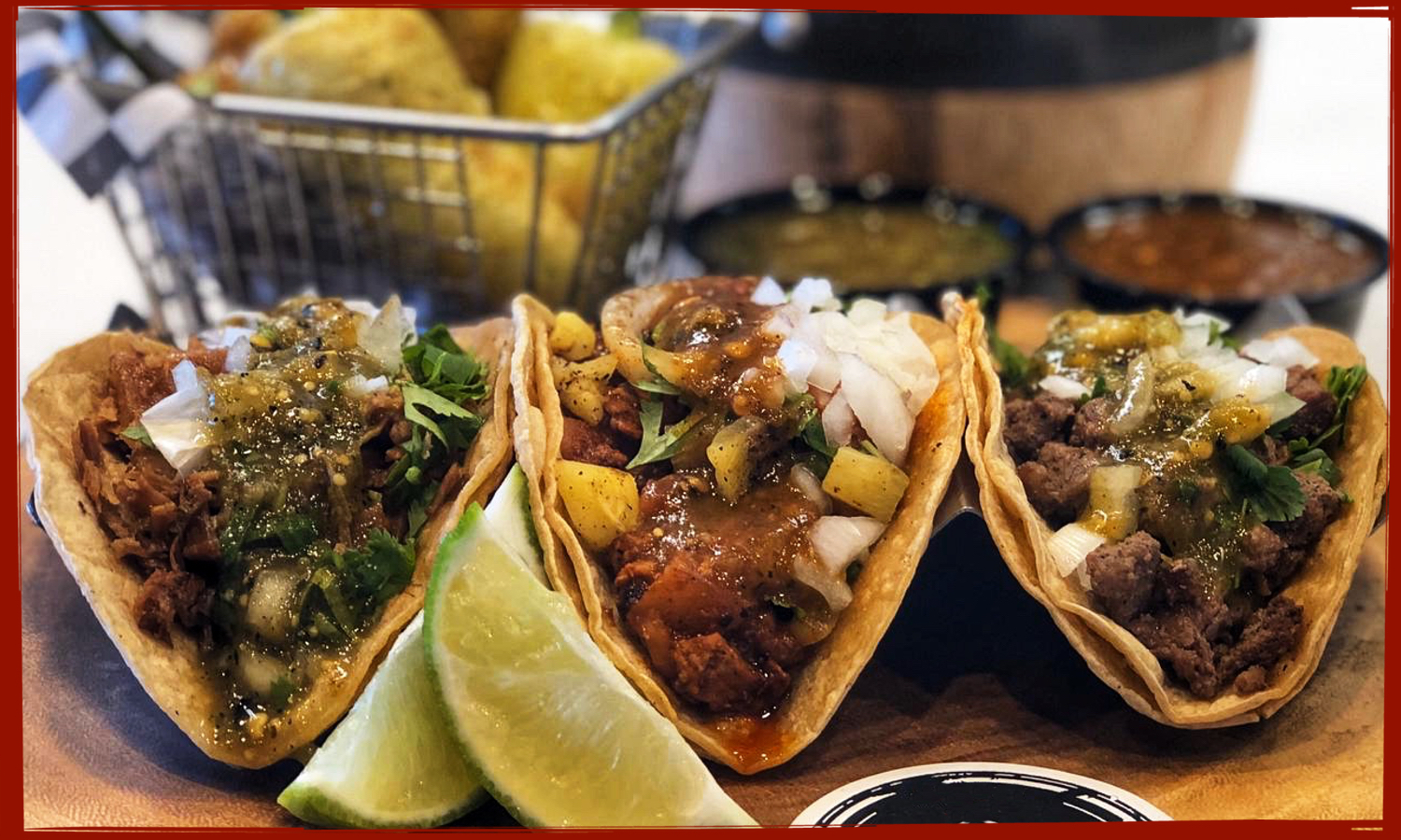 Order Street Taco food online from La Bufadora Baja Grill store, Riverside on bringmethat.com