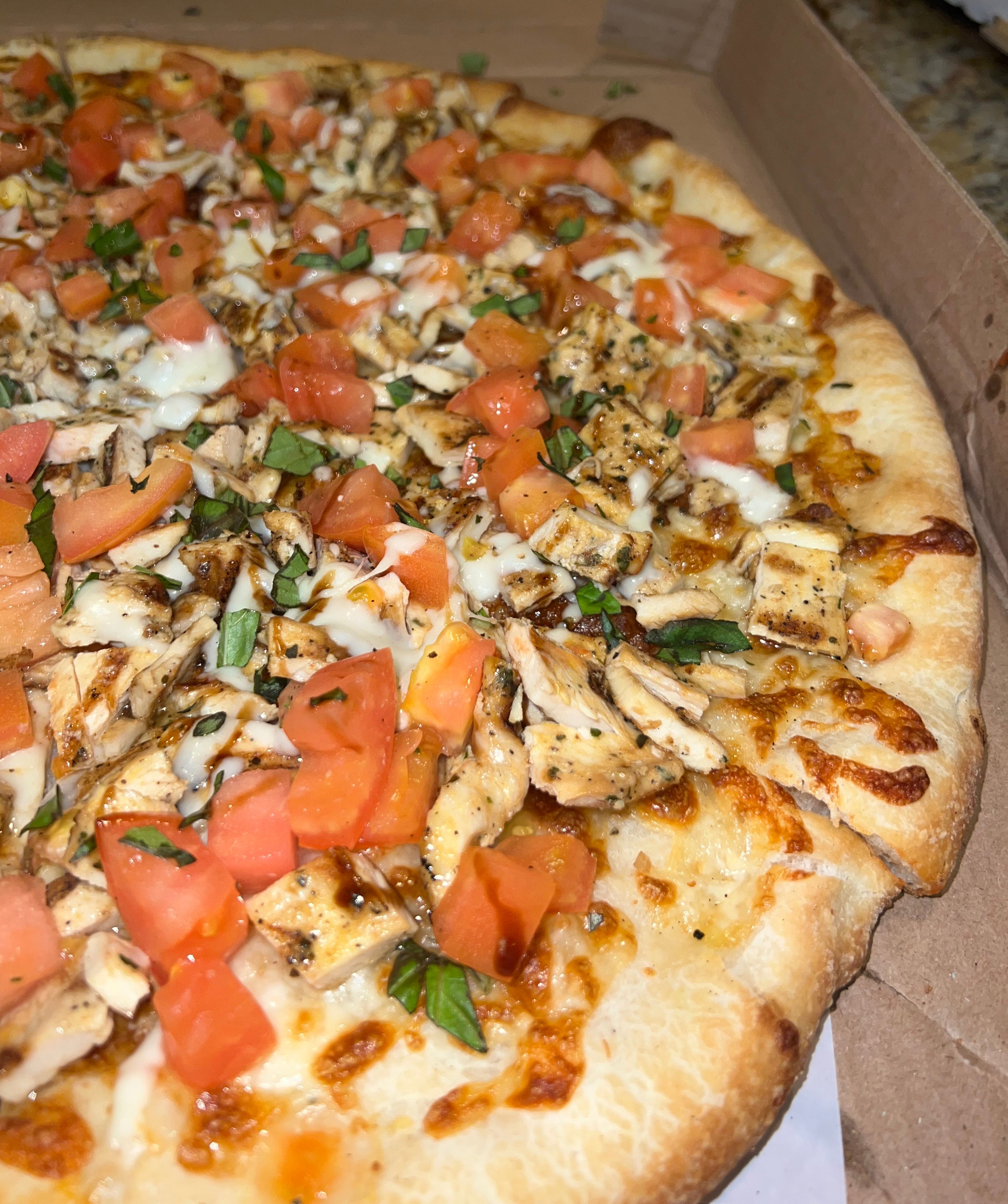 Order Grilled Chicken - Large 18'' food online from Sergio's Pizzeria & Restaurant store, Glen Head on bringmethat.com