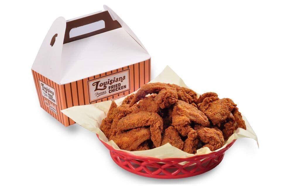Order 10 Piece Whole Wings food online from Louisiana Famous Fried Chicken store, Dallas on bringmethat.com