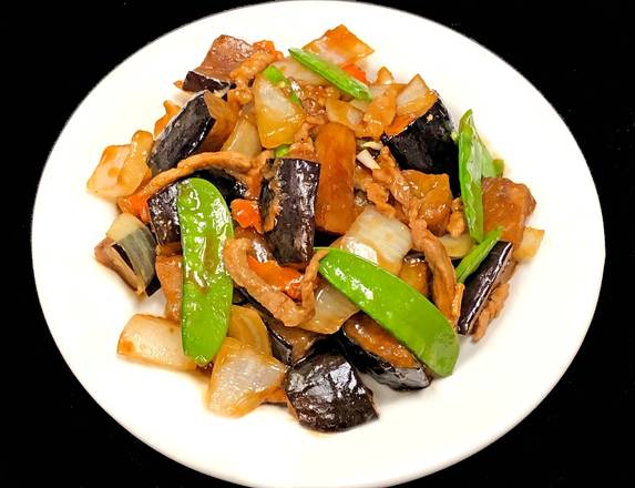 Order Pork Eggplant food online from Soul of China store, La Quinta on bringmethat.com