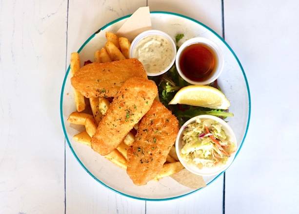 Order Fish & Chips food online from Brown Bag Seafood Co store, Atlanta on bringmethat.com