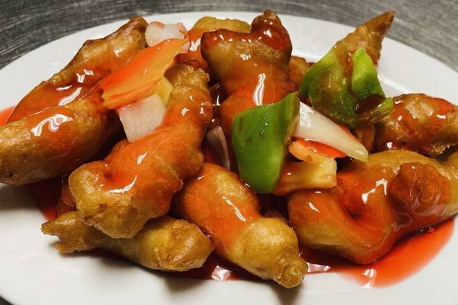 Order 甜鸡Sweet and Sour Chicken food online from Chopsticks store, Kent on bringmethat.com