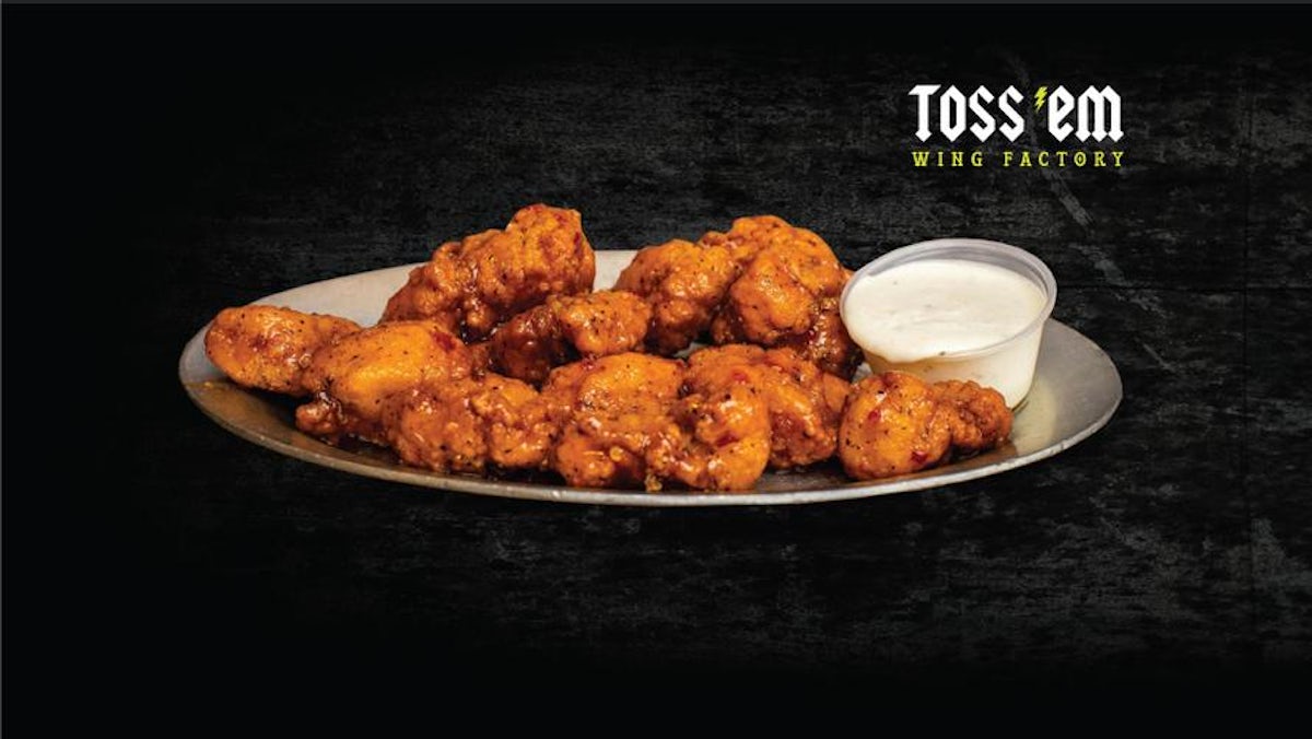 Order BONELESS WINGS food online from Toss 'Em Wing Factory store, Mount Olive on bringmethat.com