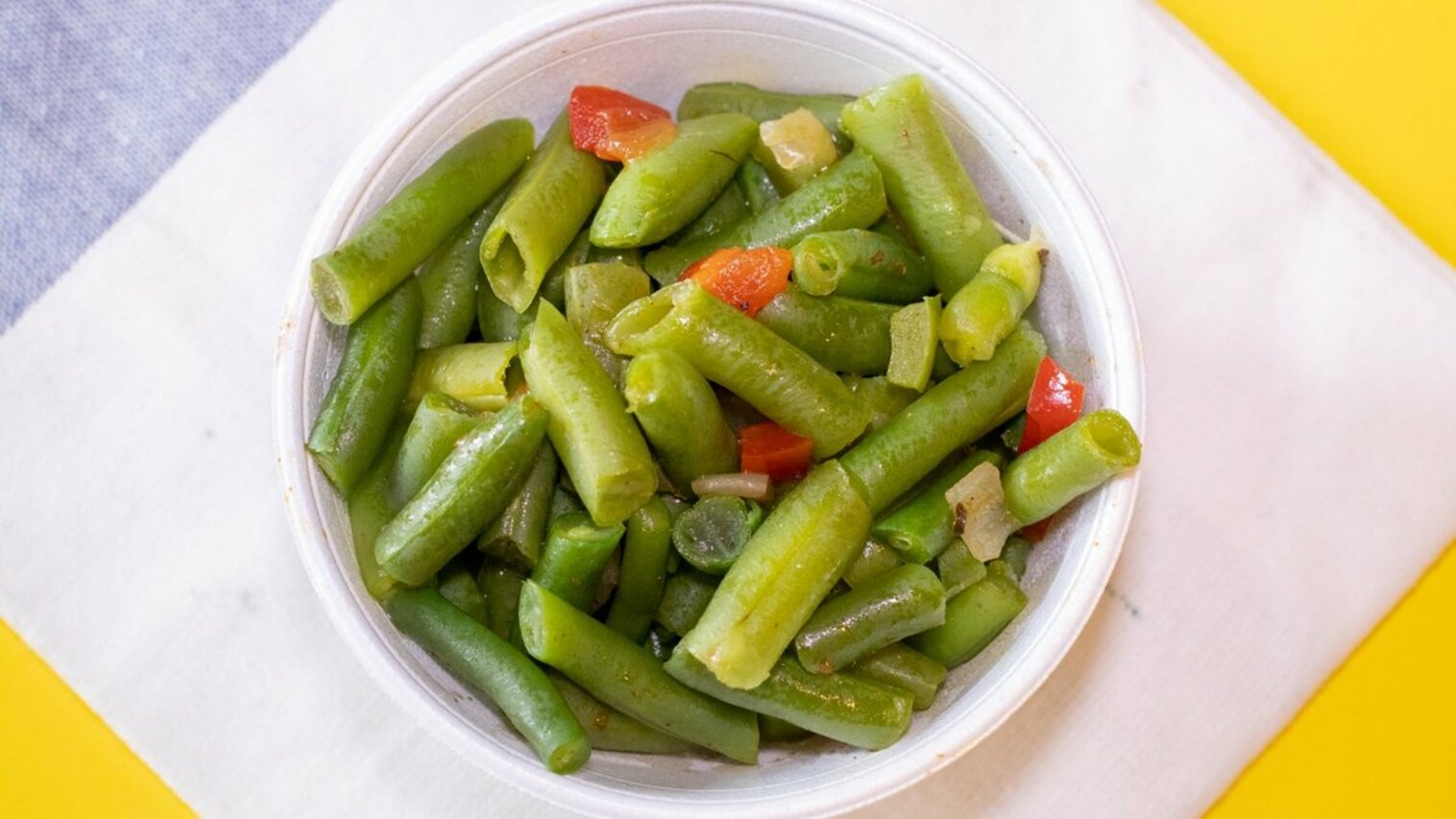 Order Green Beans food online from The Station Seafood Co. store, Houston on bringmethat.com