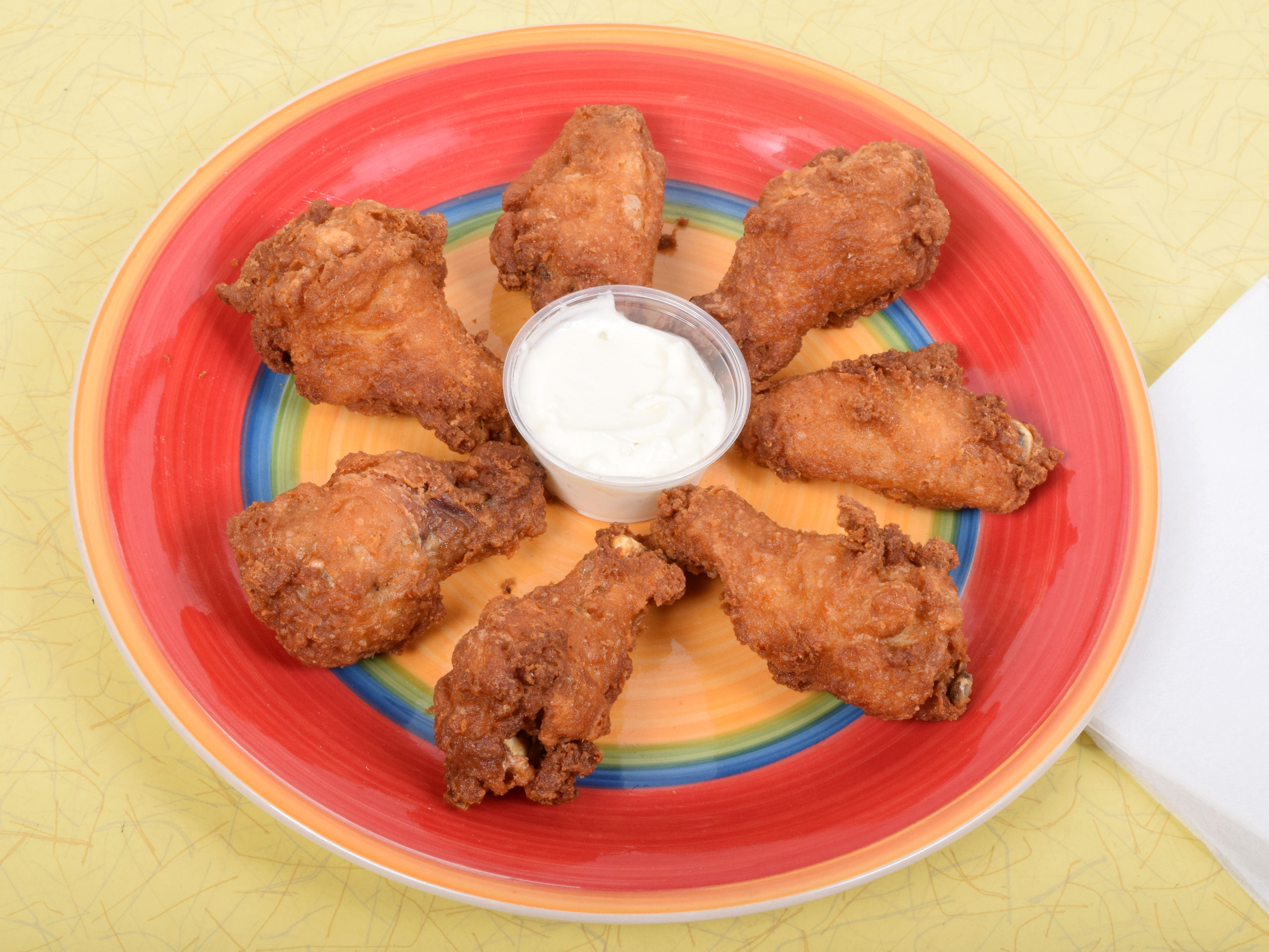 Order Chicken Wing Special food online from Lucy's Pizza Parlor store, Stamford on bringmethat.com