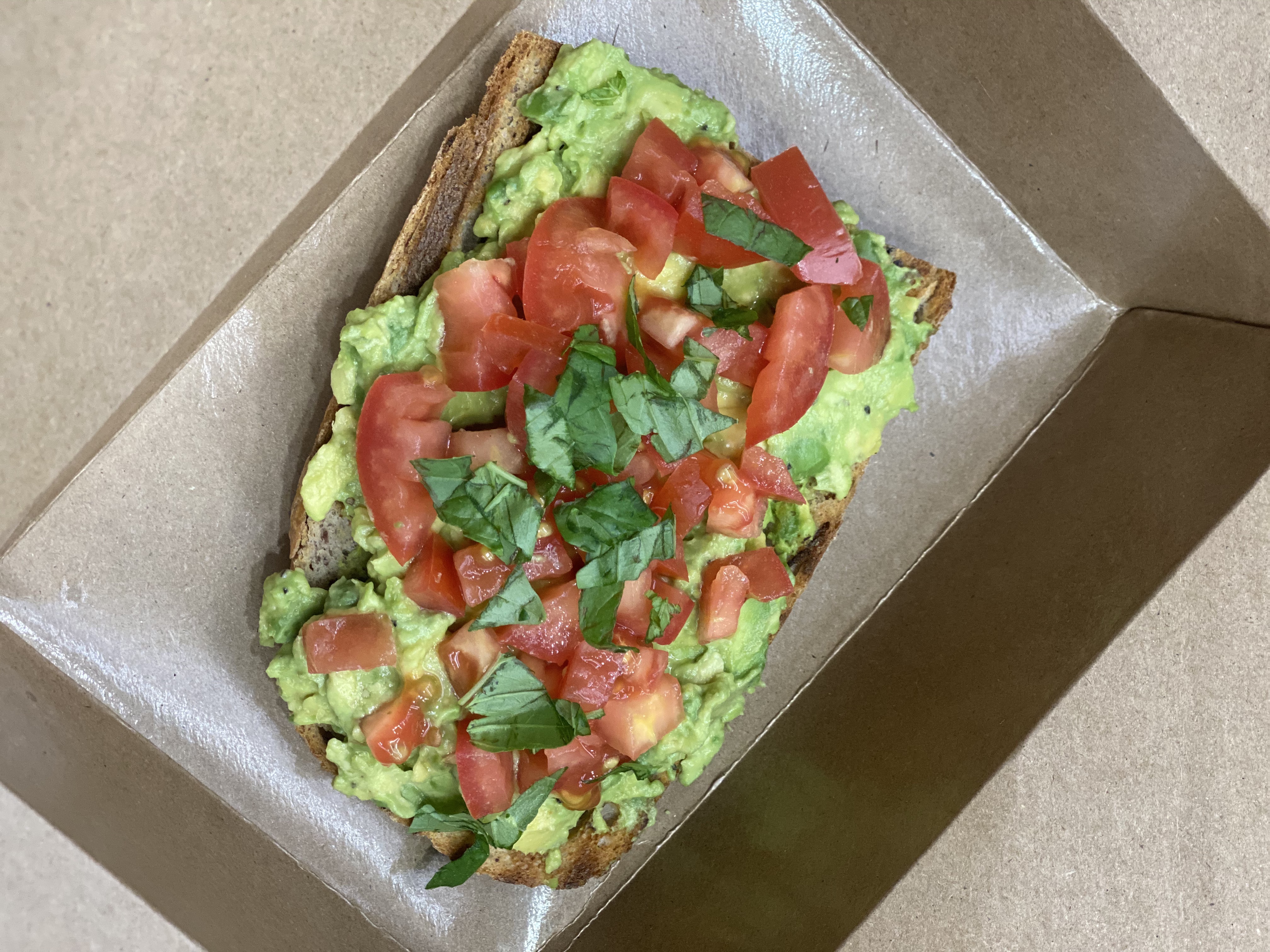 Order Avocado toasts (2 pieces) food online from Pastries By Edie store, Canoga Park on bringmethat.com