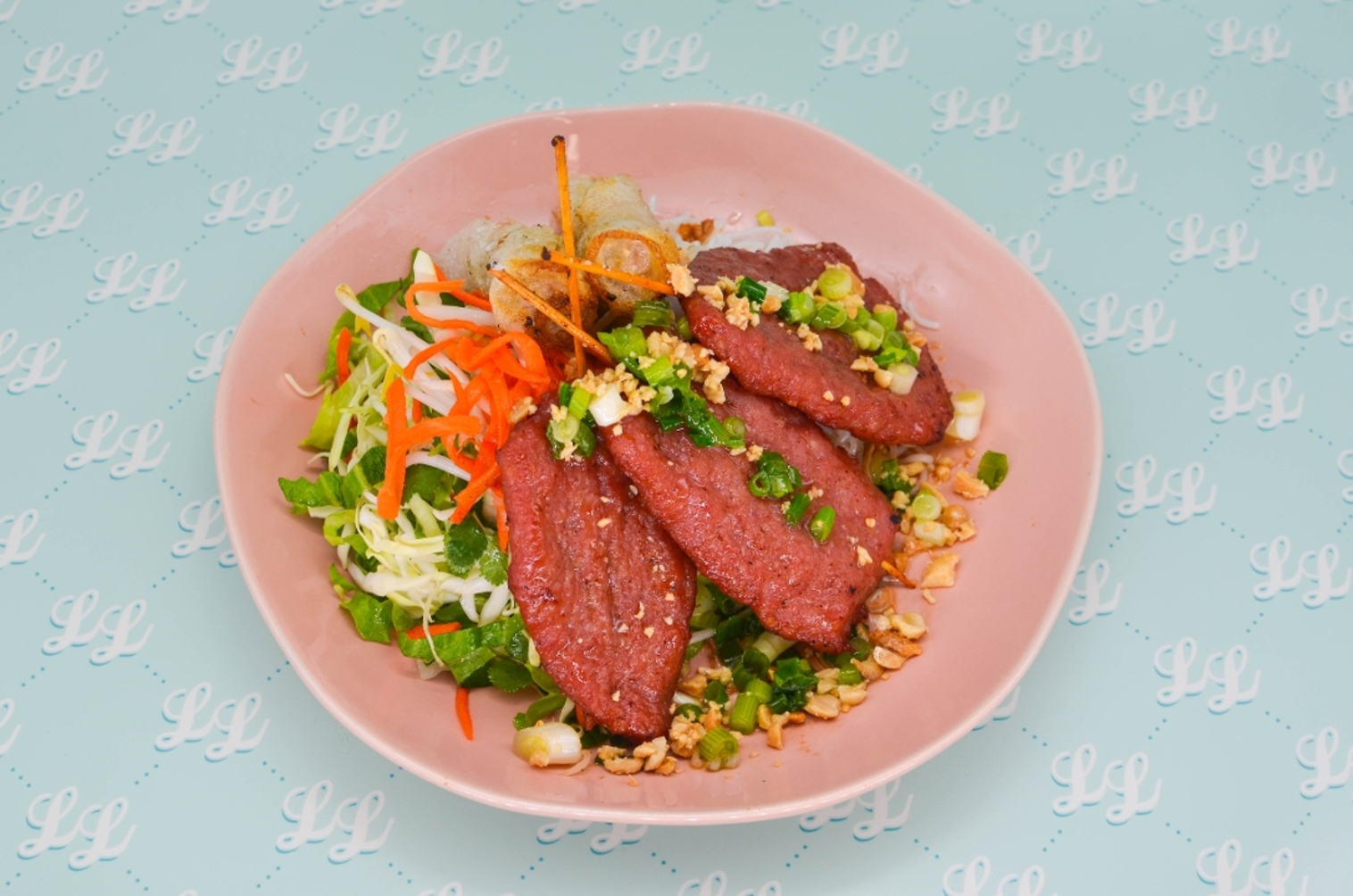 Order Vermicelli Bowl - Nem Nuong food online from Luc Lac Vietnamese Kitchen store, Portland on bringmethat.com