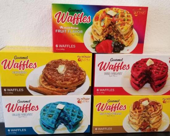 Order The Kobbler King Gourmet Waffles food online from Temple Beauty Supply store, South Gate on bringmethat.com
