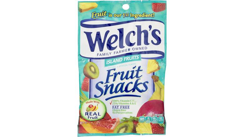 Order Welchs Island Fruit Snacks food online from Shell Rock Spring store, Bel Air on bringmethat.com